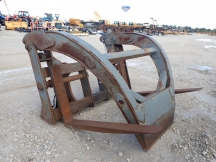  TAG Wheel Loader 80" x 60" Paddle Clamp Forks